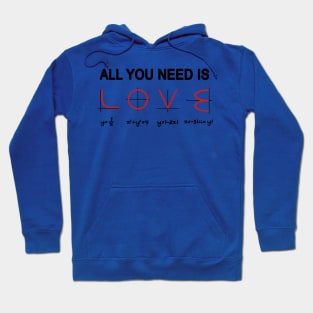 All You Need Is Love Math 2 Hoodie